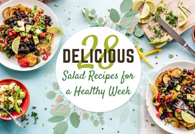 28 Delicious Salad Recipes for a Healthy Week