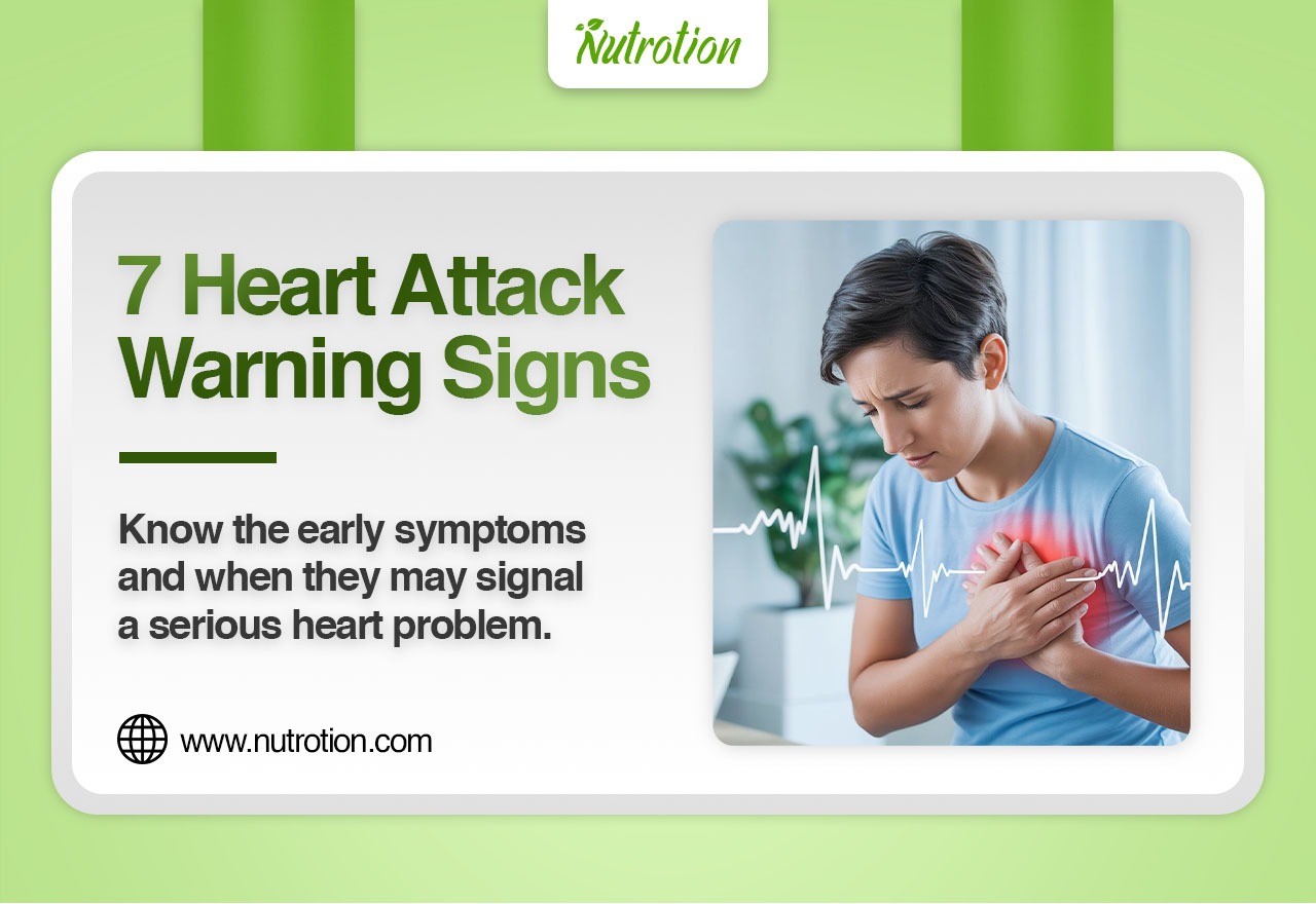 7 Heart Attack Indicators Early Warning Signs to Know - Nutrotion.com
