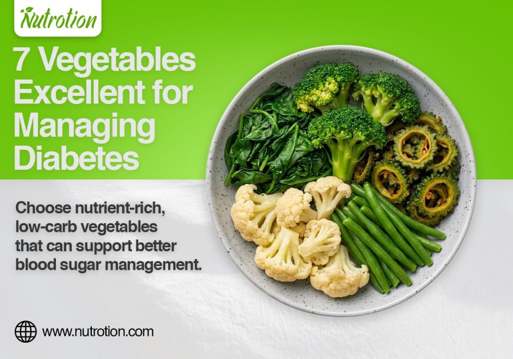 7 Vegetables That Are Excellent for Managing Diabetes - Nutrotion.com