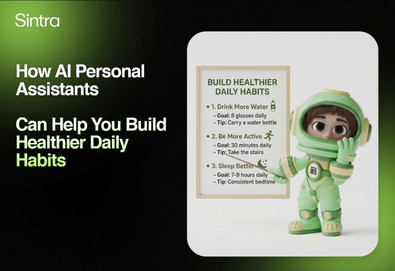 How AI Personal Assistants Can Help You Build Healthier Daily Habits